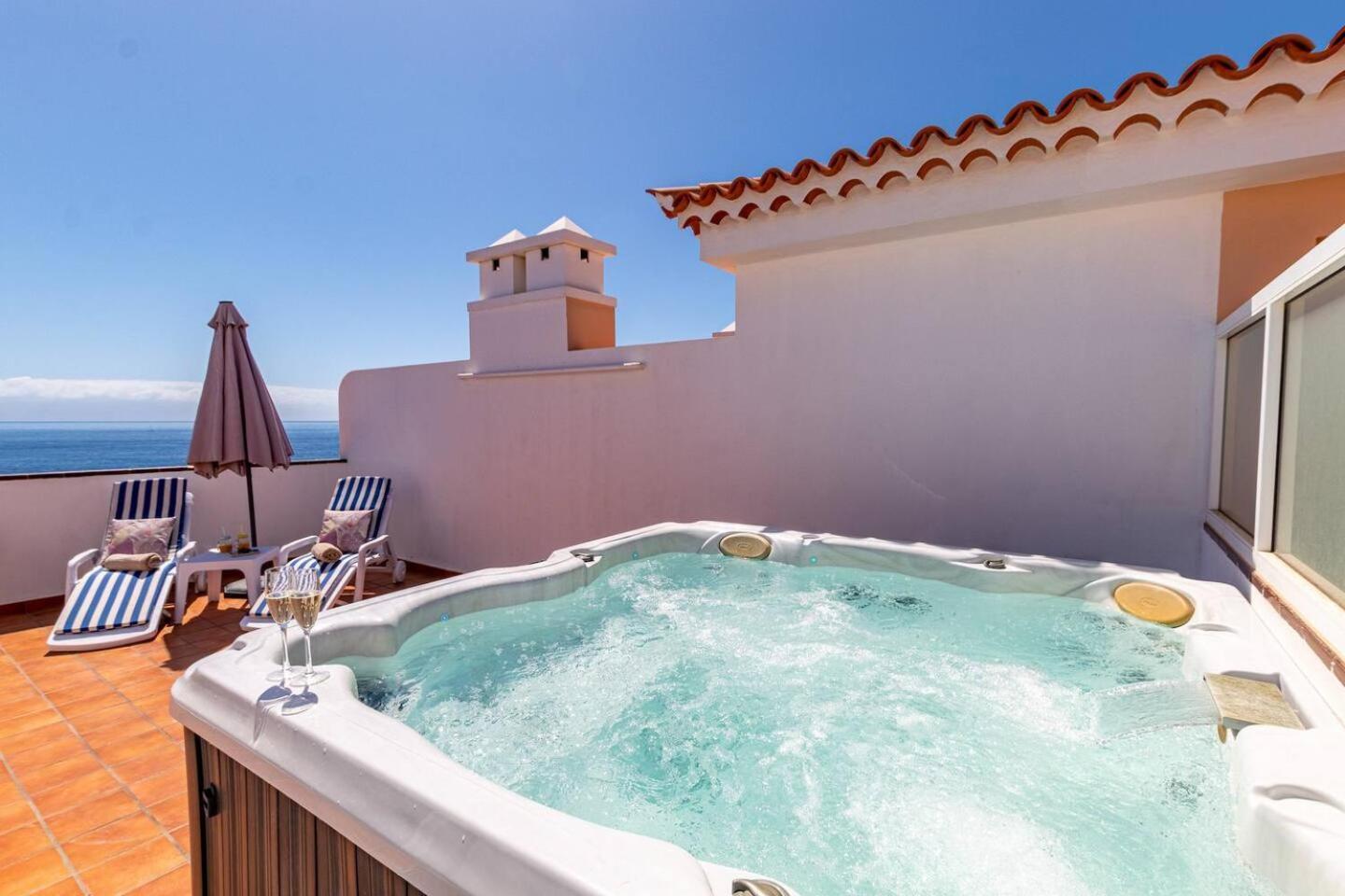 Penthouse Apt With Jacuzzi By Dream Homes Tenerife Puerto de Santiago  Εξωτερικό φωτογραφία