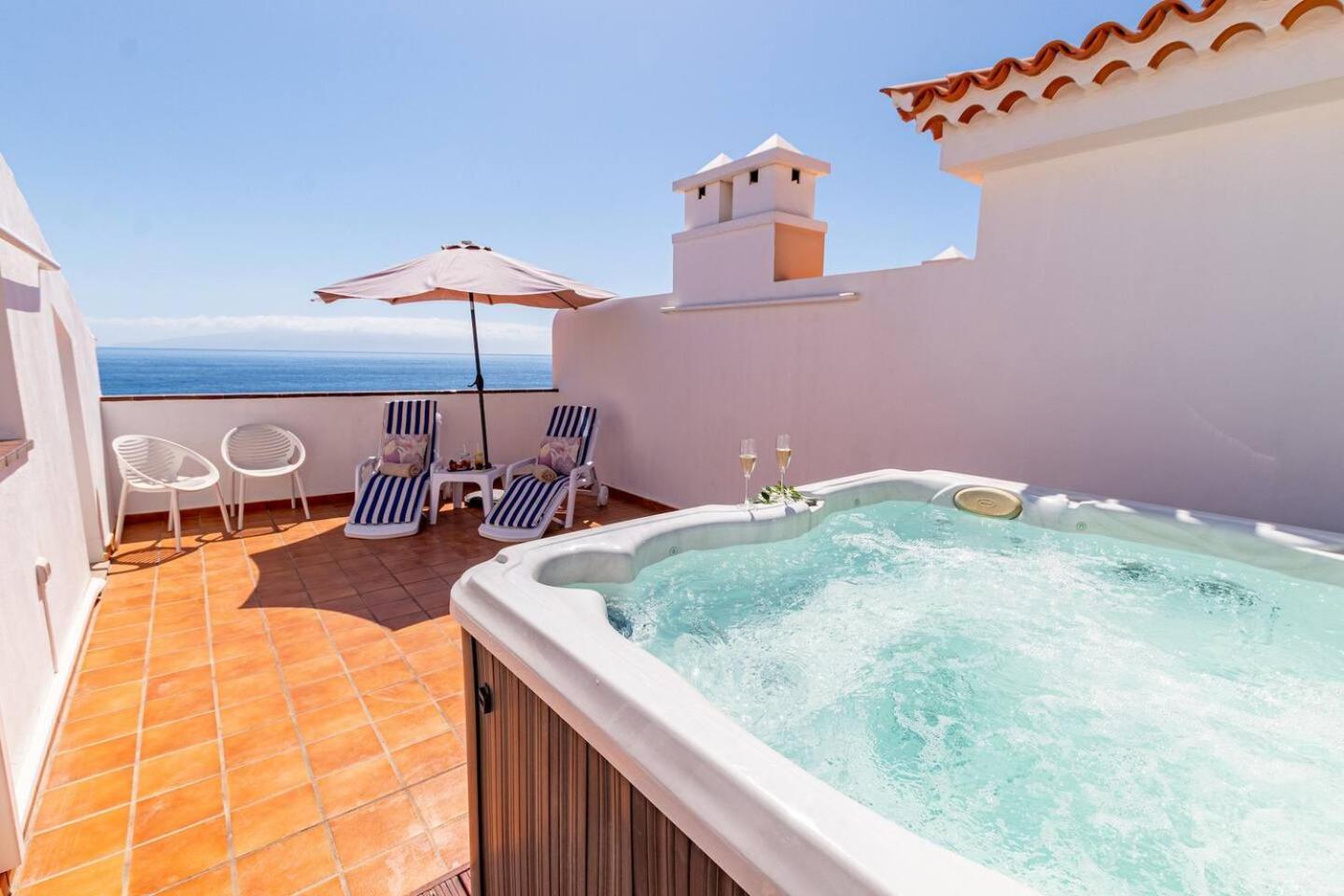 Penthouse Apt With Jacuzzi By Dream Homes Tenerife Puerto de Santiago  Εξωτερικό φωτογραφία